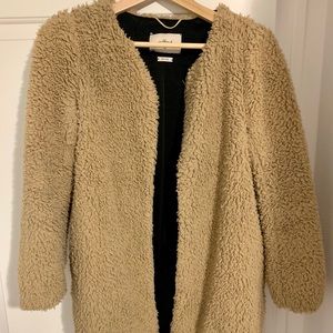 WILFRED LABORATOIRIE COAT(TEDDY) SIZE XS